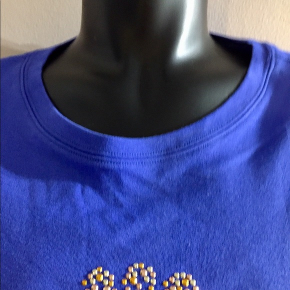 Quacker Factory Size Large Paw Prints Shirt🐾👕 - Picture 2 of 5